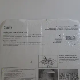 747583062246 MSI CECILY Marble Mesh Mosaic Floor Wall Tile #2