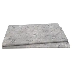 COPNTERGRI1324 MSI Terrazo Gris Porcelain Stone Pool Coping
