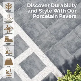 LPAVNARGTRA2424 MSI Square Exterior Patio Tile Argento #2