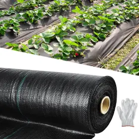 756594502818 MUPERA Landscaping Weed Barrier Fabric Polyprop