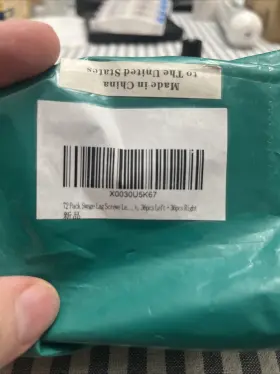 CK17 MUZATA Swage Lag Screws Left Right