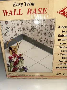 Et-black-f NAFCO Adhesive Flexible Baseboard Wall Base #2
