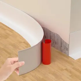 NAYOTAA-4 NAYOTAA Adhesive Flexible Baseboard Molding Wall
