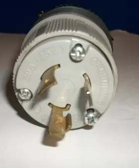 L5-20P NEMA Phase Wire Pole Hart Lock Male Twist