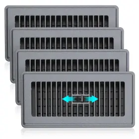 215-10 NEVESYKCUL Floor Register Pack Vents Covers Steel