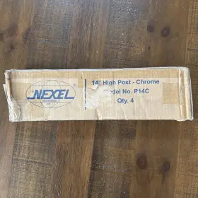711235 NEXEL Pack Post Steel Shelving