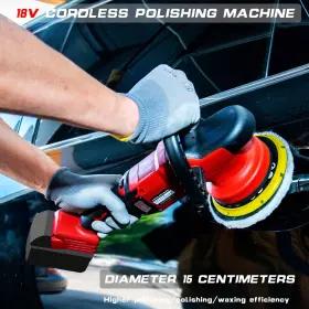 653871732657 NICHILAS Cordless Car Polisher Orbital Polishing #3