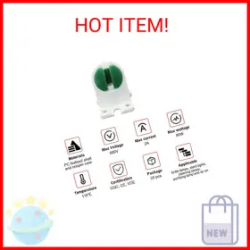 T5-SOCKET NIGHT BLAZERS Led Fluorescent Tube Lamp Holder Pin #2
