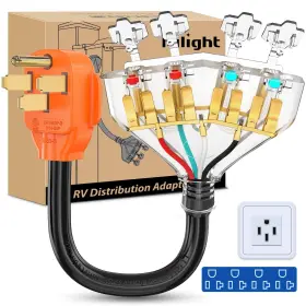 50411RV NILIGHT Rv Adapter Cord Amp