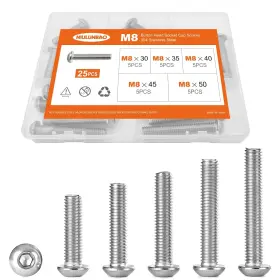 NLBYTNLJM8305025 NIULUNBAO Head Socket Cap Screws Bolts