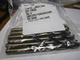 05770 NORSEMAN Oal Split Point Hss Round Shank Drill Bit