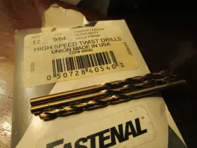 40540 NORSEMAN Oal Split High Steel Straight Jobber Drill