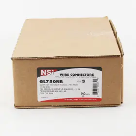 GL750NB NSI INDUSTRIES Copper Compression Connector Lug Cable #3