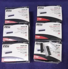 PIWC-8-C NSI Port Awg Push Connectors