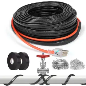607603458216 NWSUEWI Heat Tape Water Pipes Deicing Heating