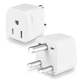 734172836241 OFOAEEA India Plug Adapter Power Adapte
