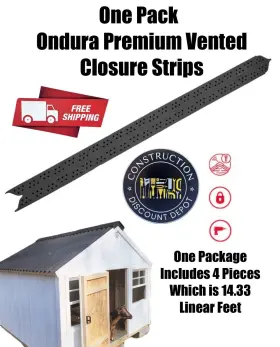 2551503 ONDURA Foam Vented Roof Panel Strip