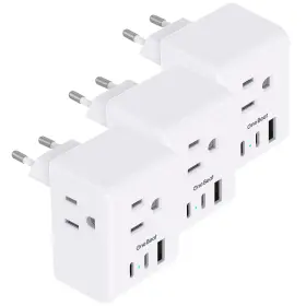 OB3W3CTP3 ONE BEAT Pack Travel Plug Adapter