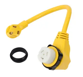 TT-30P-SS2-50R ONETAK Right Angle Prong Male Amp