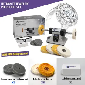 632793000181 OPAVIOC Jewelry Polisher Bench Grinder Polishing #2