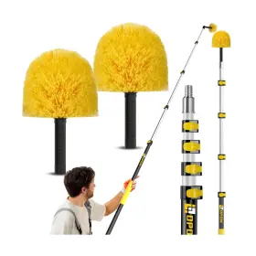 HK0118YW OPOW Op Feet Telescopic Pole Cobweb Duster Extensi