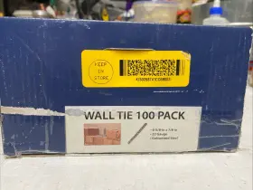 831992 ORIGIN POINT BRANDS Concrete Wall Ties Galvanized Box