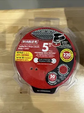 DCD050220H50G DIABLO Hole Sanding Discs