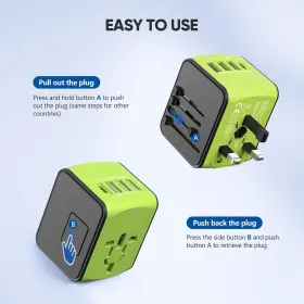 191868597815 OUGRAND Travel Adapter Power #2