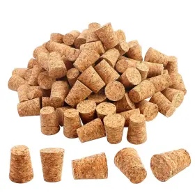 RMS001 OWEVVIN Tapered Cork Plugs Blank Wine Stoppers