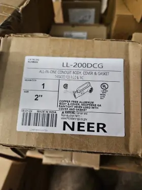 LL-200DCG OZ/ GEDNEY Neer Conduit Body Cover Gasket Ridid Imc