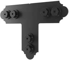 56666 OZCO Laredo Sunset Connectors Hex Cap Nuts Tie Plates