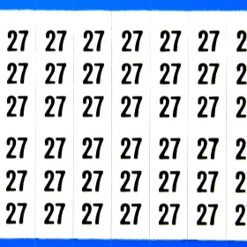 PCM-27 PANDUIT Pan Printed Marker Cards Pack #3
