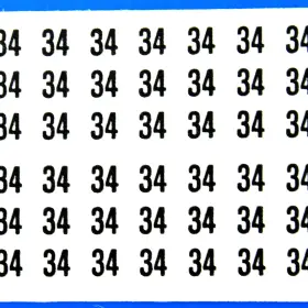 PCM-34 PANDUIT Pan Printed Marker Cards Pack #3