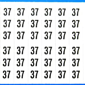 PCM-37 PANDUIT Pan Printed Marker Cards Pack #3