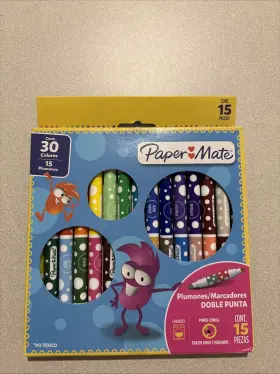 2136340 PAPER MATE Feathers Markers Double Tip