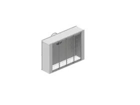 08358A00 PARKER FINISHING Booth Rear Mount Fan Single Phs Mtr