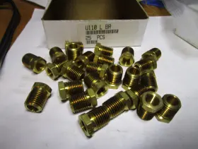 Parker Hannifin 209p-4-2 1/8npt X 1/4npt Brass Adapter Reducer Qty 25