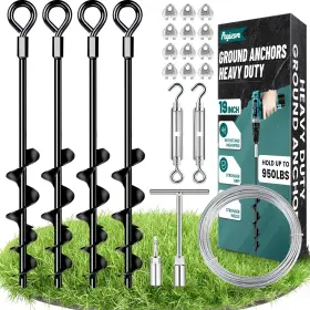 YLY-MG-21-1 PAYIVSVE Shed Mobile Anchor Earth Anch Kit