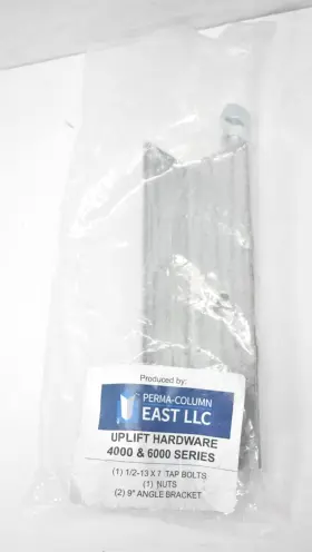 033656304505 PERMA-COLUMN Uplift Tap Bolts Angle Brackets