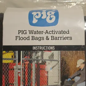 Pig Pm818 Water Activated Flood Bags 12 Inch X 24 L 3 H Nib 5-pack Brand New