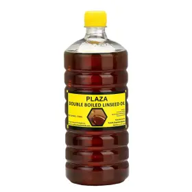 PLAZA-DBLO-1L PLAZA Double Boiled Linseed Oil Litre Pack Wood