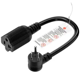 PC-0001R-1FT PLUGRAND Right Ac Plug Blade Amp Household