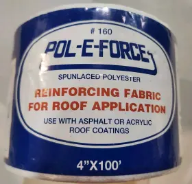 008769041005 POL-E-FORCE Reinforcing Fabric Roofing Air Water