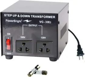 VC300J POWERBRIGHT Watts Voltage Transformers Step Up Down