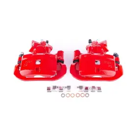 S2754 POWERSTOP Power Rear High Powder Coated Calipers Toyota