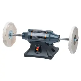 843441110491 POWERTEC Slow Bench Buffer Polisher Buffing