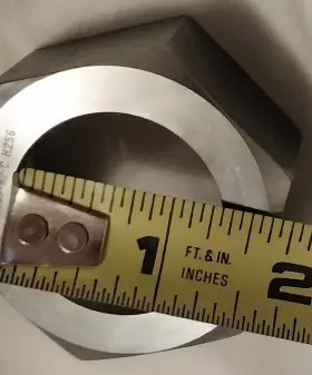 A414240-3 PRE MACH INC Nut Union Pipe Tube Railing Fitting