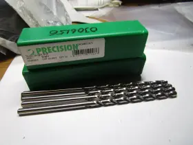 6000203 PRECISION TWIST DRILL Hss Bright Finish Taper