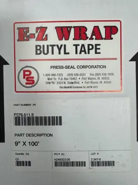 276.511.9 PRESS-SEAL Wrap Rubber Butyl Tape
