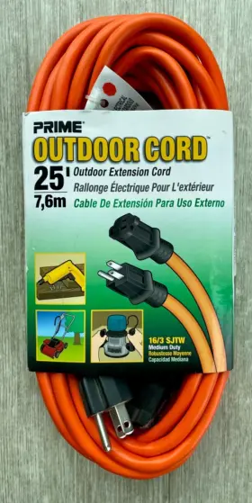 EC501625 PRIME Extension Cord Sjtw